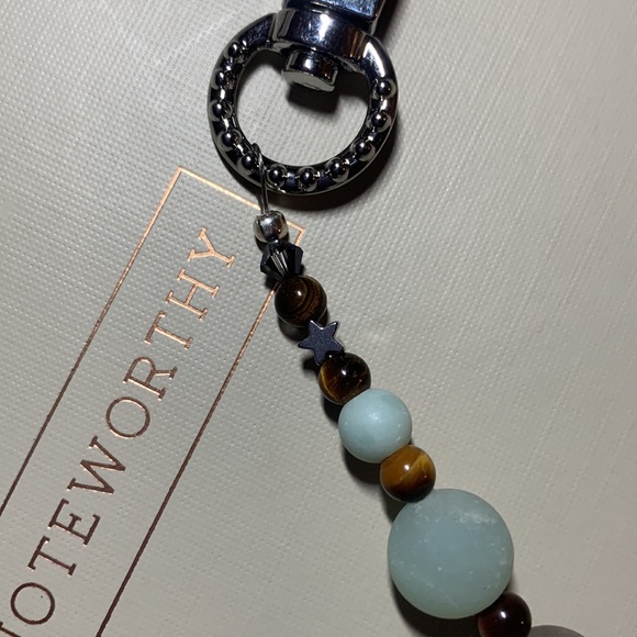 Amazonite Key Chain - Picture 6 of 6